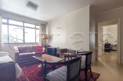 Apartamento Mobiliado 110m² à Venda no Jardim Paulista com Vaga, Residencial Perugia