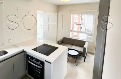 Apartamento mobiliado 41m² à venda na Vila Mariana perto do metrô Ana Rosa com vaga