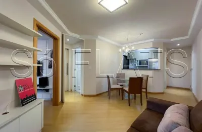 Apto estanconfor moema, apto disponível para locação com 57m², 02 dorms e 01 vaga