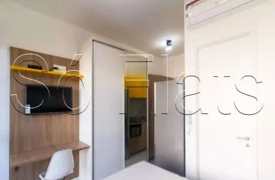 Studio mobiliado 24m² à venda na vila madalena no you harmonia com varanda