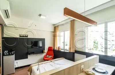 Flat à venda no mercure sp bela vista mobiliado com vaga ideal para morar ou investir