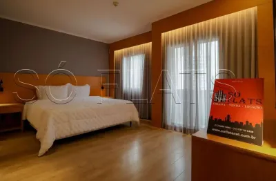 Flat Innside São Paulo Itaim na rua Jesuíno Arruda, disponível para locação com 27m².