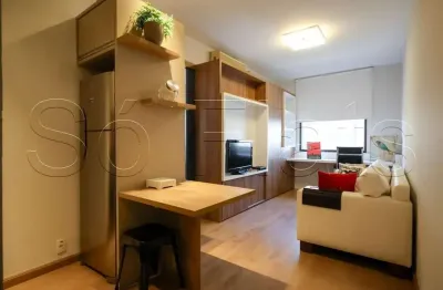 Flat mobiliado à venda no Itaim Bibi com vaga | Staybridge Suítes