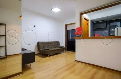 Apartamento mobiliado à venda em Pinheiros com vaga, varanda e lazer completo
