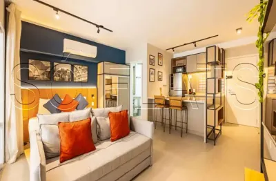 Studio mobiliado 42m² com vaga no Campo Belo | Landing Vieira de Morais