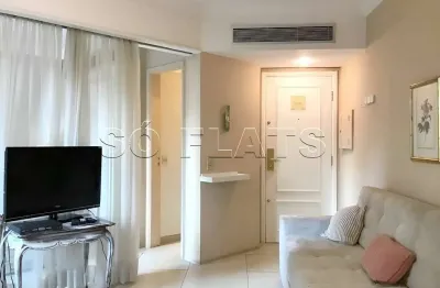 Flat Radisson Oscar Freire disponível para locação com 32m² e 01 vaga de garagem.