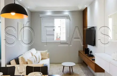Apartamento Mobiliado 1 Dormitório com Vaga no Helbor Flex Itaim Vila Olímpia
