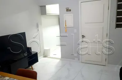 Apartamento mobiliado 48m² à venda na Consolação | Rua Peixoto Gomide