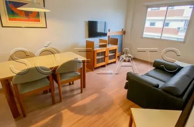 Eldorado V, flat disponível para locação contendo 70m², 01 dormitório e 01 vaga de garagem.