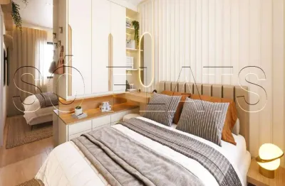 Apartamento à venda na Lapa 42m² 2 dormitórios lazer completo rooftop Rua Faustolo