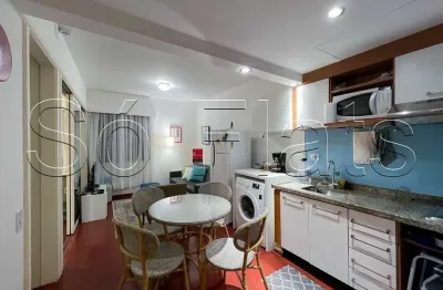 Flat disponível para locação nos Jardins, prox ao Shopping Pamplona e Av. 9 de Julho.