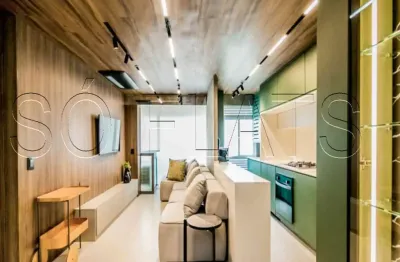 Apartamento mobiliado 50m² à venda em Alphaville no Wi House com vaga e lazer completo