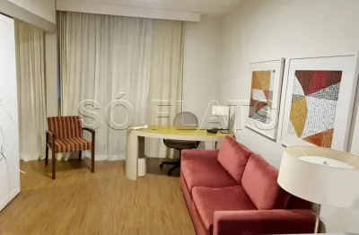 Apto em Alphaville disponível para locação com excelente localização próx de vias de acesso para SP.