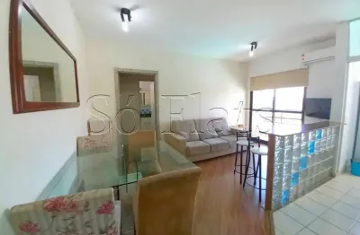 Flat mobiliado à venda na Saúde, 41m², 1 vaga, perto do metrô, Spazio Vitae