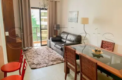 Contemporâneo, apto disponível para locação contendo 42m², 01 dormitório e 01 vaga.