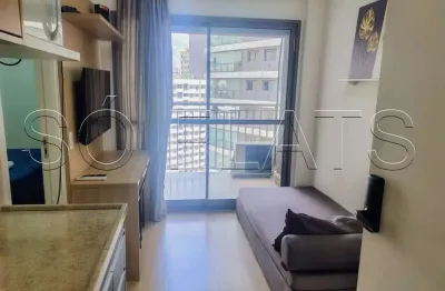 Studio Next One Itaim, apto disponível para locação contendo 26m² e 1 dormitório.