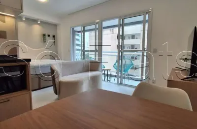 Studio Vip Augusta, flat disponível para locação contendo 30m², 01 dormitório e 01 vaga.