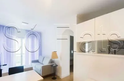Apartamento mobiliado 42m² na Vila Nova Conceição | Rua Balthazar da Veiga