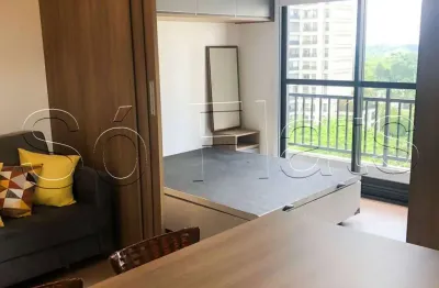 Studio à venda no Morumbi mobiliado com lazer completo, ideal para morar ou investir