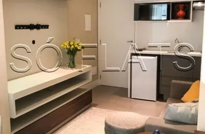 Apartamento mobiliado 35m² com vaga no Jardim Paulista ao lado da Paulista