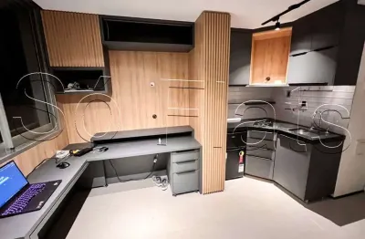 Studio mobiliado no VN Chez Frei Caneca, Consolação, perto do metrô, ideal para investimento