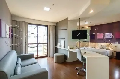 Flat mobiliado à venda na Vila Mariana 33m² com vaga a Poucos Passos do Metrô Ana Rosa