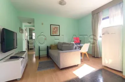 Flat na Avenida Brigadeiro Luís Antônio próximo da Avenida Paulista disponível para locação.