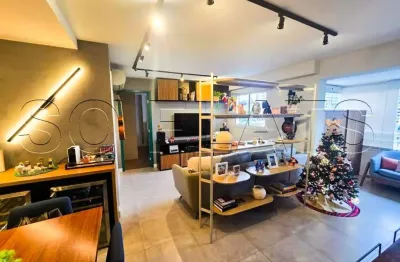 Apartamento à venda na Pompeia 65m² mobiliado 1 suíte vaga no Art Pompeia