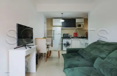 Flat mobiliado na Bela Vista com vaga próximo ao metrô ideal para moradia ou investimento