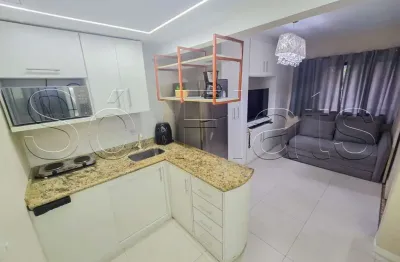 Le Premier, flat disponível para locação contendo 28m², 1 dormitório e 1 vaga de garagem.