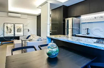 Apartamento para locação de alto padrão mobiliado em Moema no Thera Ibirapuera by YOO com vaga.