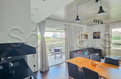 Residencial Geo Berrini, disponível para locação contendo 63m², 1 dormitório e 1 vaga de garagem.