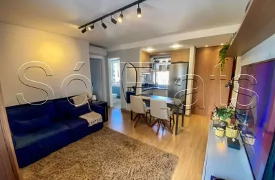 Flat mobiliado à venda 39m² 1 dorm 1 vaga Cerqueira César Rua Haddock Lobo