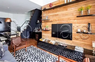 Duplex alto padrão no Brooklin 190m² 3 suítes 3 vagas no Residencial Florida Penthouse