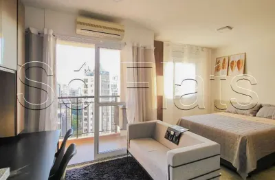 Studio Prisma Pinheiros, studio disponível para locação contendo 27m² e 01 dormitório.