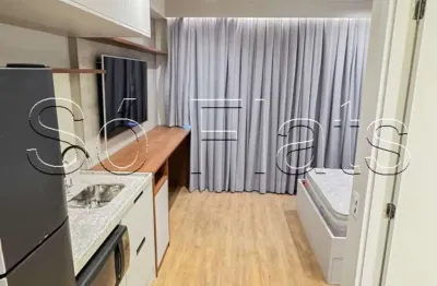 Studio Atmosfera 360°, apto disponível para locação contendo 25m² e 1 dormitório.