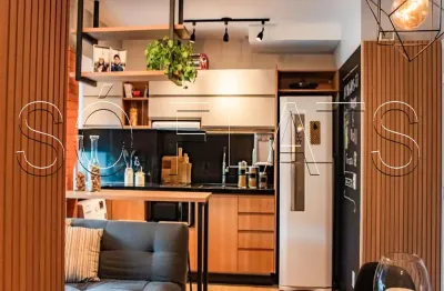 Flat mobiliado à venda na Consolação | 45m², 1 dorm, vaga | Próx. Av. Paulista