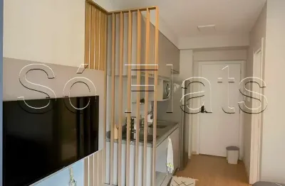 Studio 25m² Mobiliado no Brooklin | Próx. Metrô Brooklin e Av. Santo Amaro