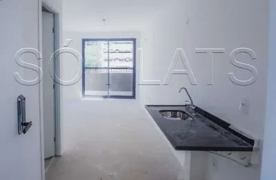 Studio 25m² à venda em Pinheiros próximo ao Metrô Faria Lima com varanda