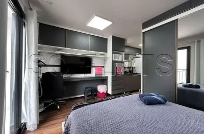 Studio Is Moema, apto bem localizado, próximo do Shopping com 26m² e 1 dormitório.