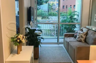 Blue Loft na Vila Nova Conceição com 1 dormitório e 1 vaga, disponível locação.