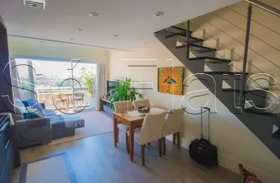 Duplex mobiliado 68m² com vista Parque Ibirapuera 2 vagas Vila Mariana