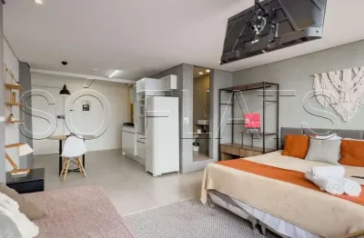 Studio mobiliado 37m² à venda no Centro SP, Mirante do Vale, próximo ao Metrô São Bento