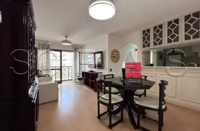 Manhattan, flat disponível para locação contendo 59m², 02 dormitórios e 02 vagas.