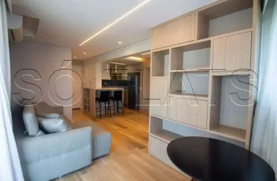 Apartamento mobiliado 80m² 2 suítes 2 vagas a 1 quadra do Metrô Campo Belo Brooklin