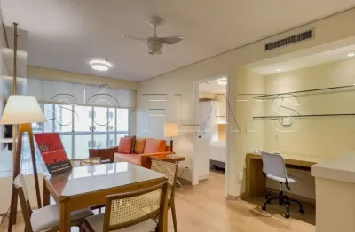 Apto George V Itaim disponivel para locação, com 60m², 1 dormitório e 1 vaga de garagem