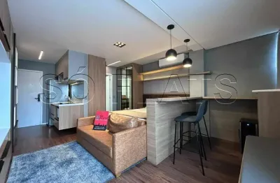 Studio mobiliado para locação 31m² com vaga na R Melo Alves Cerqueira César próximo ao Metrô.