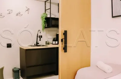 Flat à venda na Bela Cintra, 25m², 2 dorm, 1 vaga, mobiliado, perto da Av. Paulista