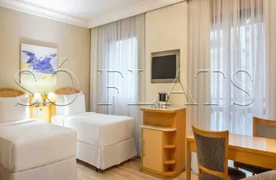 Flat no Innside Higienópolis contendo 32m², 1 dormitório e 1 vaga, disponível para locação.