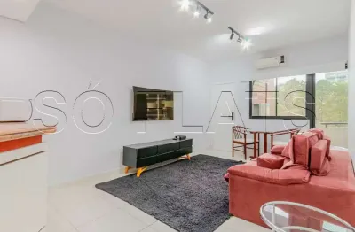 Apto disponível para locação no Le Bougainville, 55m², 1 dormitório e 1 vaga de garagem.